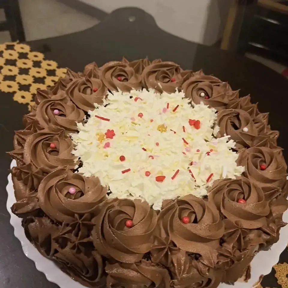 Chocolate Rose Cake